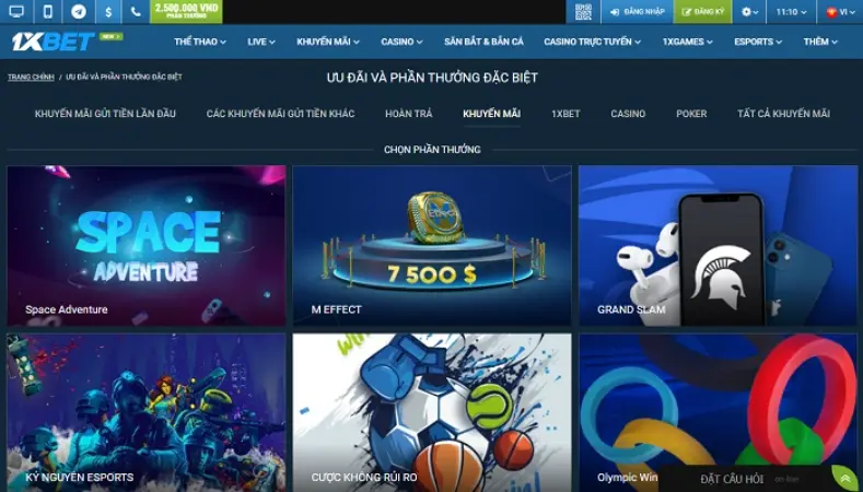 Nhà cái đem đến nền tảng khuyến mãi chuyên nghiệp