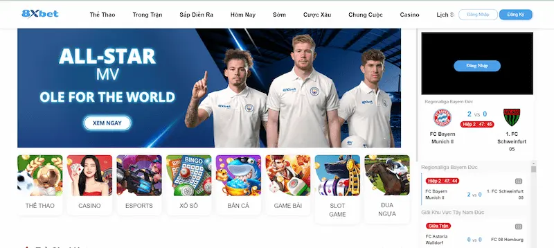 Vì sao nên chơi cá cược thể thao tại 8XBET App?