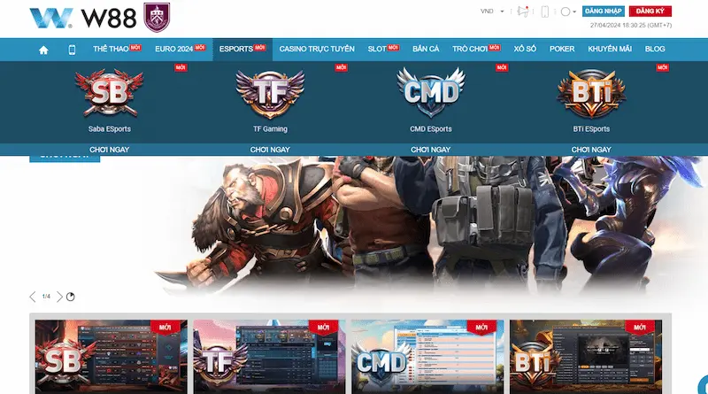 Nhà cái uy tín nhất Việt Nam – W88